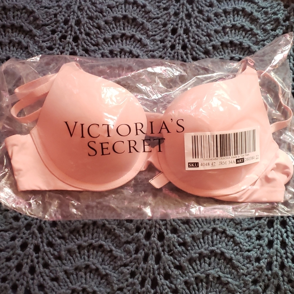 Vs silky light pink bra (super comfy) 34A